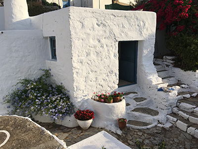Image of the 'bakehouse' in Henry's Amorgos house in Langatha, langada, Lankada